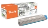 Cartuccia toner Peach ciano, compatibile con  OKI 44844507