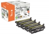 Peach Combi Pack kompatibilní s  HP No. 654X, CF330X, CF331A, CF332A, CF333A