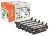 Peach Combi Pack Plus, compatible with  HP No. 307A, CE740A*2, CE741A, CE742A, CE743A