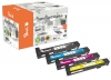 Peach combipakket, compatibel met  HP No. 823A, No. 824A, CB380A, CB381A, CB382A, CB383A
