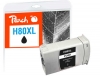 Cartuccia d'inchiostro Peach nero compatibile con  HP 80 BK, C4871A