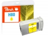 Cartuccia d'inchiostro Peach giallo compatibile con  HP 80 Y, C4873A