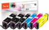 Peach Spar Pack Plus Tintenpatronen kompatibel zu  Canon PGI-550*2, CLI-551