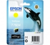 211618 - Original Ink Cartridge yellow T7604Y, C13T76044010 Epson