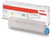 212817 - Originele tonercartridge geel 45862837 OKI
