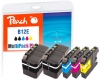 320065 - Peach combipakket Plus compatibel met LC-12E Brother