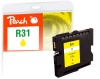 320502 - Cartuccia d'inchiostro Peach giallo compatibile con GC31Y, 405691 Ricoh